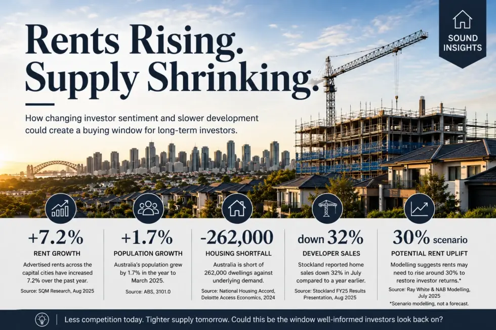 Rents Rising, Supply Shrinking