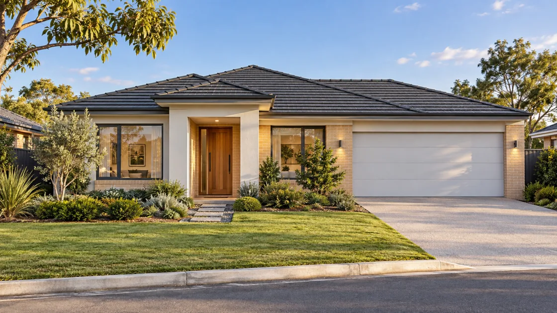 AI-generated frontage of a fictional Australian investment house